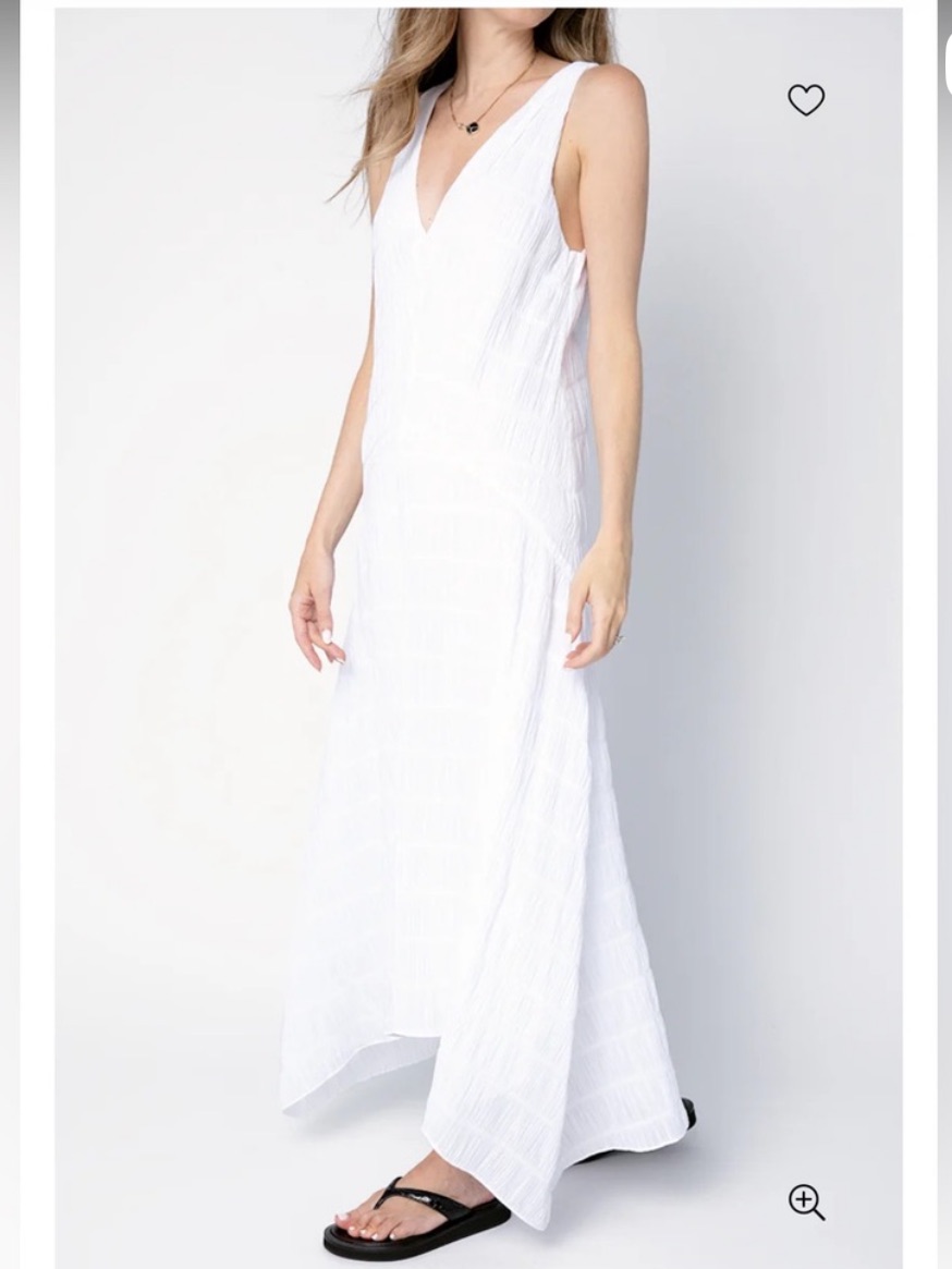 Frame Savannah White Dress